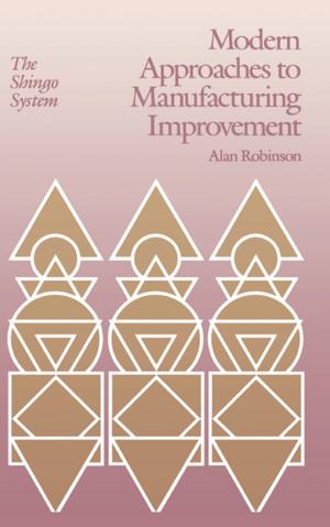 Cover of the book Modern Approaches to Manufacturing Improvement by David A. Klein