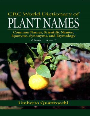 Cover of the book CRC World Dictionary of Plant Names by Kevin Suffern