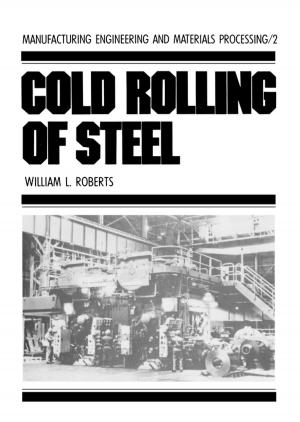 Cover of the book Cold Rolling of Steel by G.A. Lane