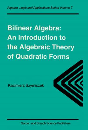 Cover of the book Bilinear Algebra by Rodrigo A. Collazo, Christiane Goergen, Jim Q. Smith