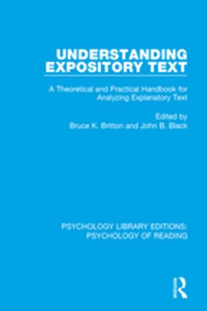 Cover of the book Understanding Expository Text by Lynda N. Shaffer, Thomas Reilly