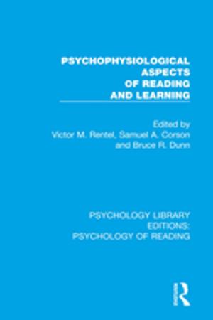 Cover of the book Psychophysiological Aspects of Reading and Learning by James F Williams  Ii