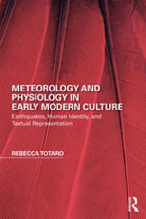 Cover of Meteorology and Physiology in Early Modern Culture