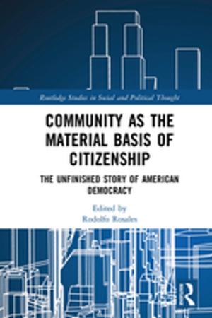 Cover of the book Community as the Material Basis of Citizenship by Jan Roberts-Breslin