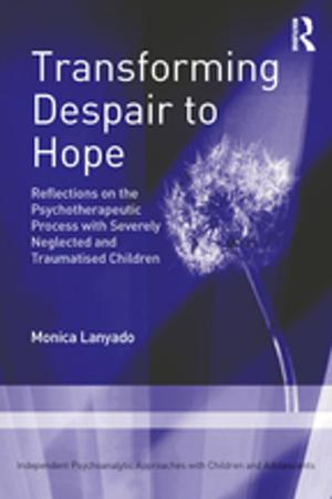 Cover of the book Transforming Despair to Hope by Jan Blommaert