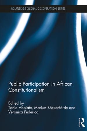 Cover of the book Public Participation in African Constitutionalism by Geraint Howells, Stephen Weatherill