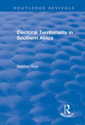 Cover of the book Electoral Territoriality in Southern Africa by Gananath Obeyesekere