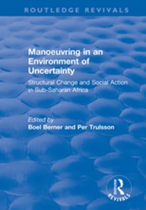 Cover of the book Manoeuvring in an Environment of Uncertainty by Eran Neuman