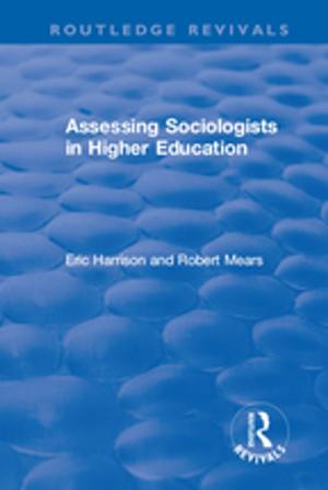Cover of the book Assessing Sociologists in Higher Education by Tom Rye