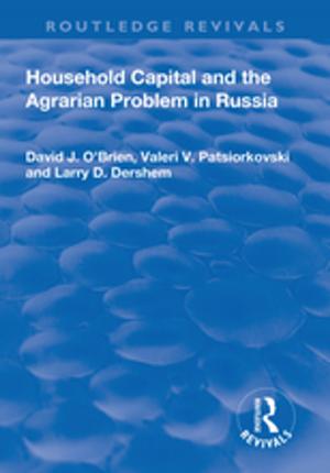 Book cover of Household Capital and the Agrarian Problem in Russia
