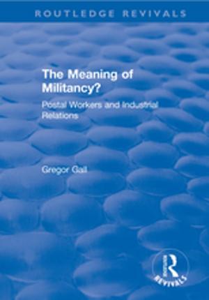 Cover of the book The Meaning of Militancy? by Jerry Wellington