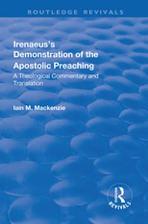 Book cover of Irenaeus's Demonstration of the Apostolic Preaching