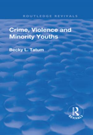 Cover of the book Crime, Violence and Minority Youths by Simon Shimshon Rubin, Ruth Malkinson, Eliezer Witztum