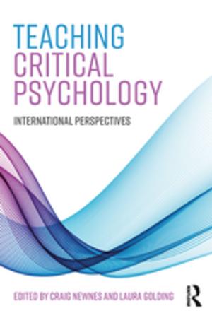 Cover of the book Teaching Critical Psychology by Cyrus Bina, Laurie M. Clements, Chuck Davis