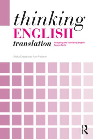 Cover of the book Thinking English Translation by Yair Evron