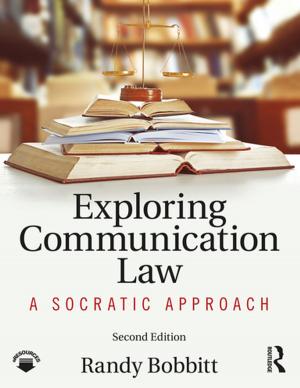 Cover of the book Exploring Communication Law by Ken Hillis, Michael Petit, Kylie Jarrett
