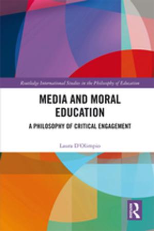 Cover of the book Media and Moral Education by Meg Sharpe