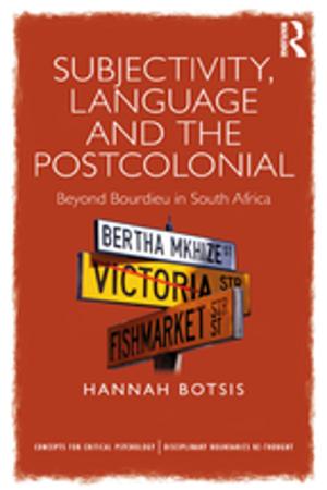Cover of the book Subjectivity, Language and the Postcolonial by Victoria L. Bernhardt