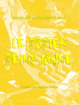 Book cover of Le papier peint jaune