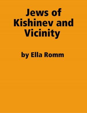 Cover of Jews of Kishinev and Vicinity