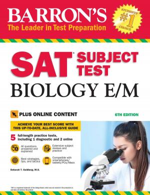 Book cover of Barron's SAT Subject Test Biology E/M