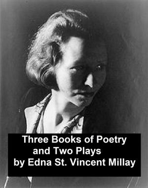 Cover of the book Edna St. Vincent Millay: 3 books of poetry and 2 plays by Theodore F. Rodenbough