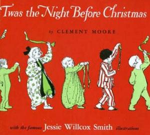 Cover of the book Twas the Night Before Christmas, illustrated by Charles Dickens
