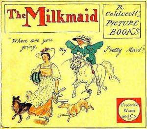Cover of the book The Milkmaid (Illustrated) by Karl Marx