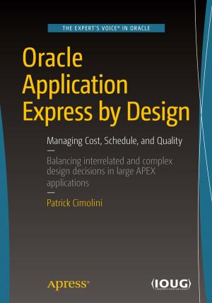 Cover of the book Oracle Application Express by Design by Vasan Subramanian