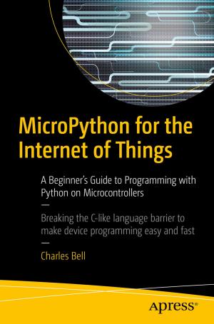 Cover of the book MicroPython for the Internet of Things by Wallace Jackson