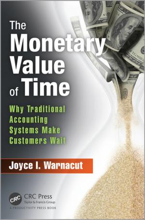 Cover of the book The Monetary Value of Time by Wolff-Michael Roth, Angela Calabrese Barton