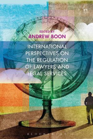 Cover of the book International Perspectives on the Regulation of Lawyers and Legal Services by Sara Kristoffersson