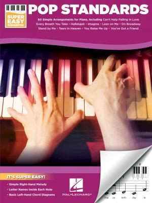 Cover of the book Pop Standards - Super Easy Songbook by Fred Kern, Barbara Kreader, Phillip Keveren, Mona Rejino