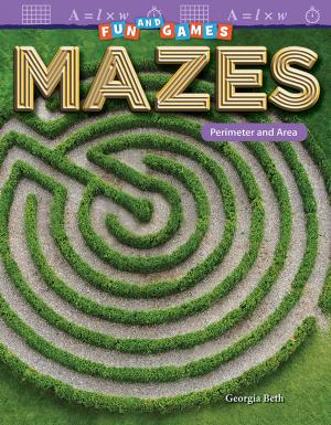 Book cover of Fun and Games Mazes: Perimeter and Area