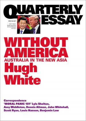 Cover of Quarterly Essay 68 Without America