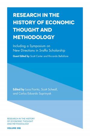Cover of the book Including a Symposium on New Directions in Sraffa Scholarship by Eneli Kindsiko