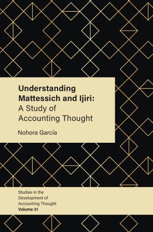 Cover of Understanding Mattessich and Ijiri