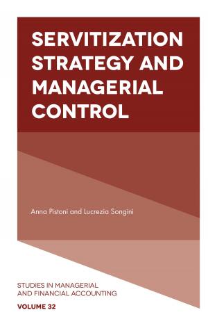Book cover of Servitization Strategy and Managerial Control