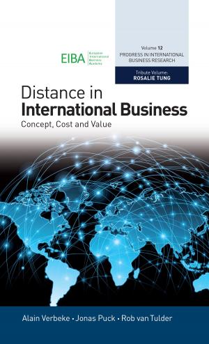Cover of the book Distance in International Business by Andreas Herrmann, Walter Brenner, Rupert Stadler