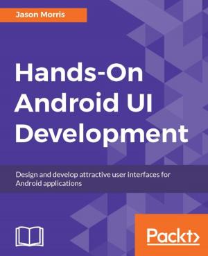 Book cover of Hands-On Android UI Development