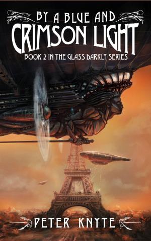 Cover of the book By a Blue and Crimson Light by M. J. Spickett
