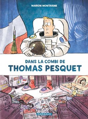 Book cover of Dans la combi de Thomas Pesquet