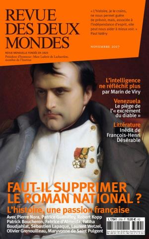 Book cover of Revue des Deux Mondes novembre 2017