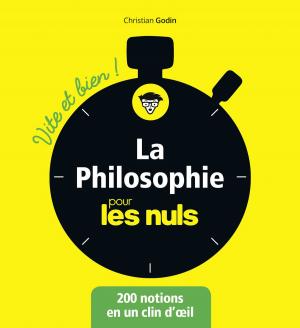 Cover of the book La philosophie pour les Nuls Vite et Bien by Susie JOUFFA, Frédéric POUHIER