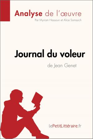 Cover of the book Journal du voleur de Jean Genet (Analyse de l'œuvre) by Marie-Charlotte Schneider, lePetitLittéraire.fr