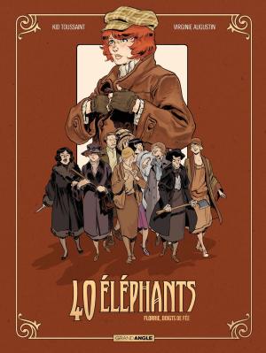 Cover of the book 40 éléphants by Achdé