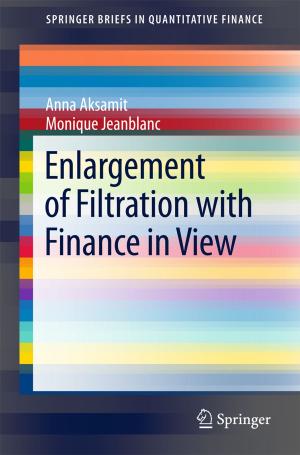 Book cover of Enlargement of Filtration with Finance in View