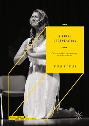 Cover of the book Staging Organization by Andrea Piccioli, Valentina Gazzaniga, Paola Catalano
