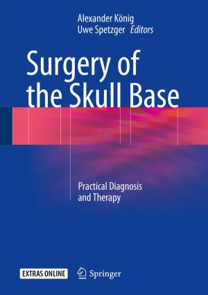 Cover of the book Surgery of the Skull Base by Ellen Hillbom, Jutta Bolt