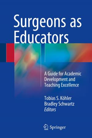 bigCover of the book Surgeons as Educators by 
